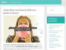 Tablet Screenshot of mviv.es